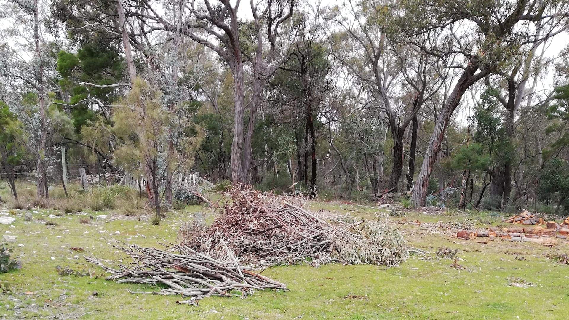 The wood for the flat cut up and ready to be loaded